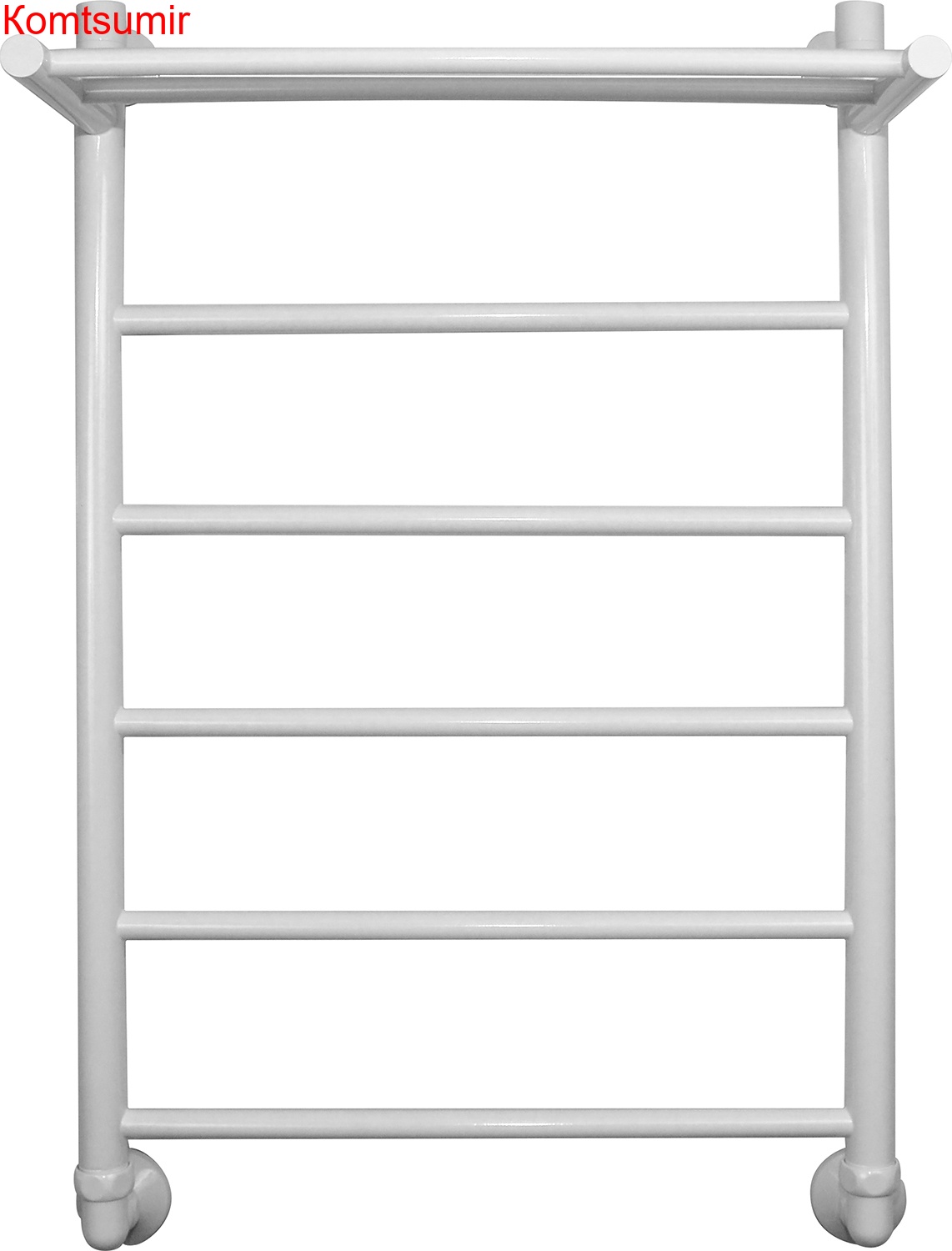 Полотенцесушитель водяной Двин F 80/50 1" - 1/2" белый