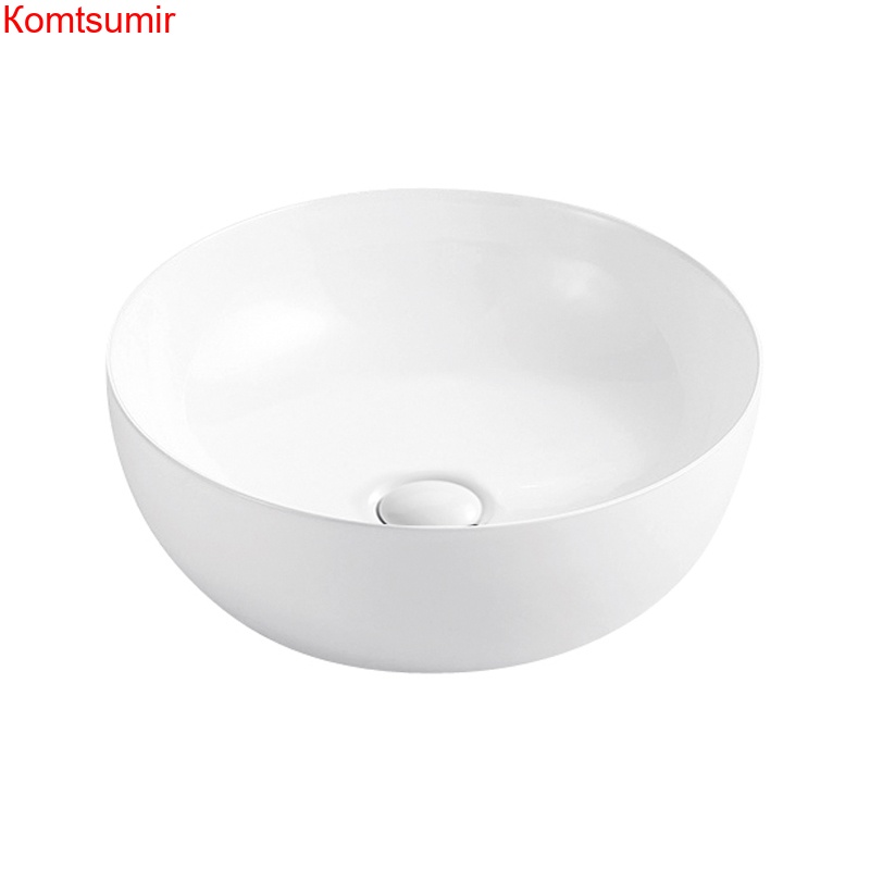 Раковина Azario накладная, размер 405*405*140 мм, белая (AZ-3216)