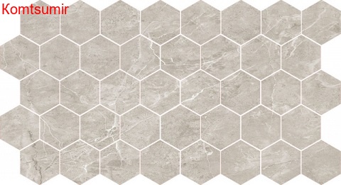 Мозаика Caramelle Mosaic Nuvola grigio гексагон Мозаика Caramelle Mosaic Nuvola grigio гексагон