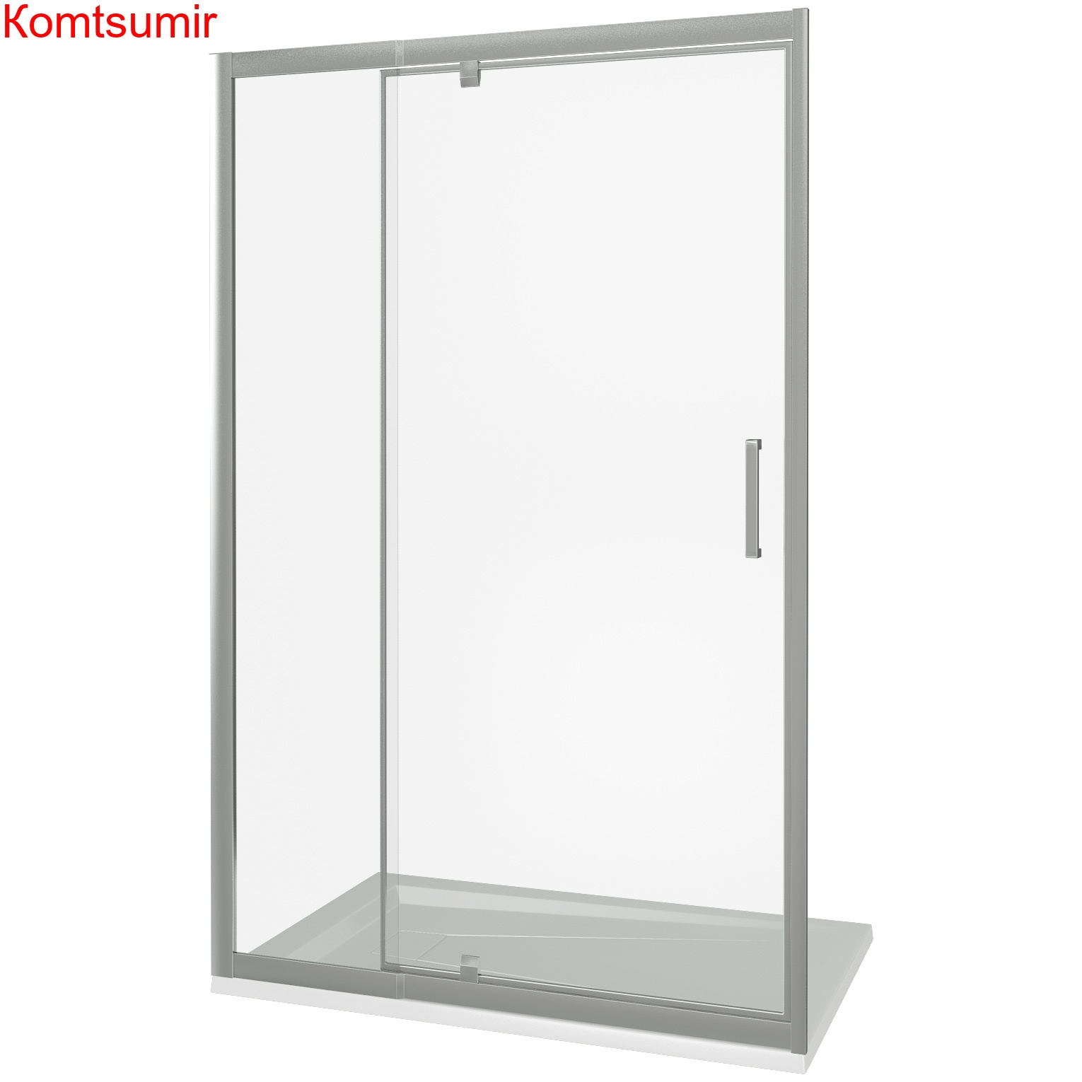 Душевая дверка в нишу 100х185 Good Door Orion WTW-PD-100-C-CH ОР00016 распашная