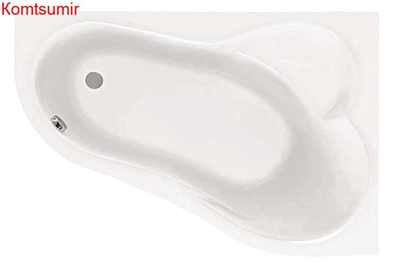 Ванна акриловая Santek Ибица 150х100, правая, белая Ванна акриловая Santek Ибица 150х100, правая, белая