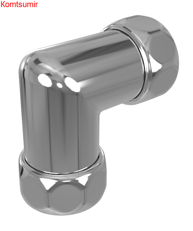 Уголок г/г 3/4"х3/4" для п/с 740SCH0505