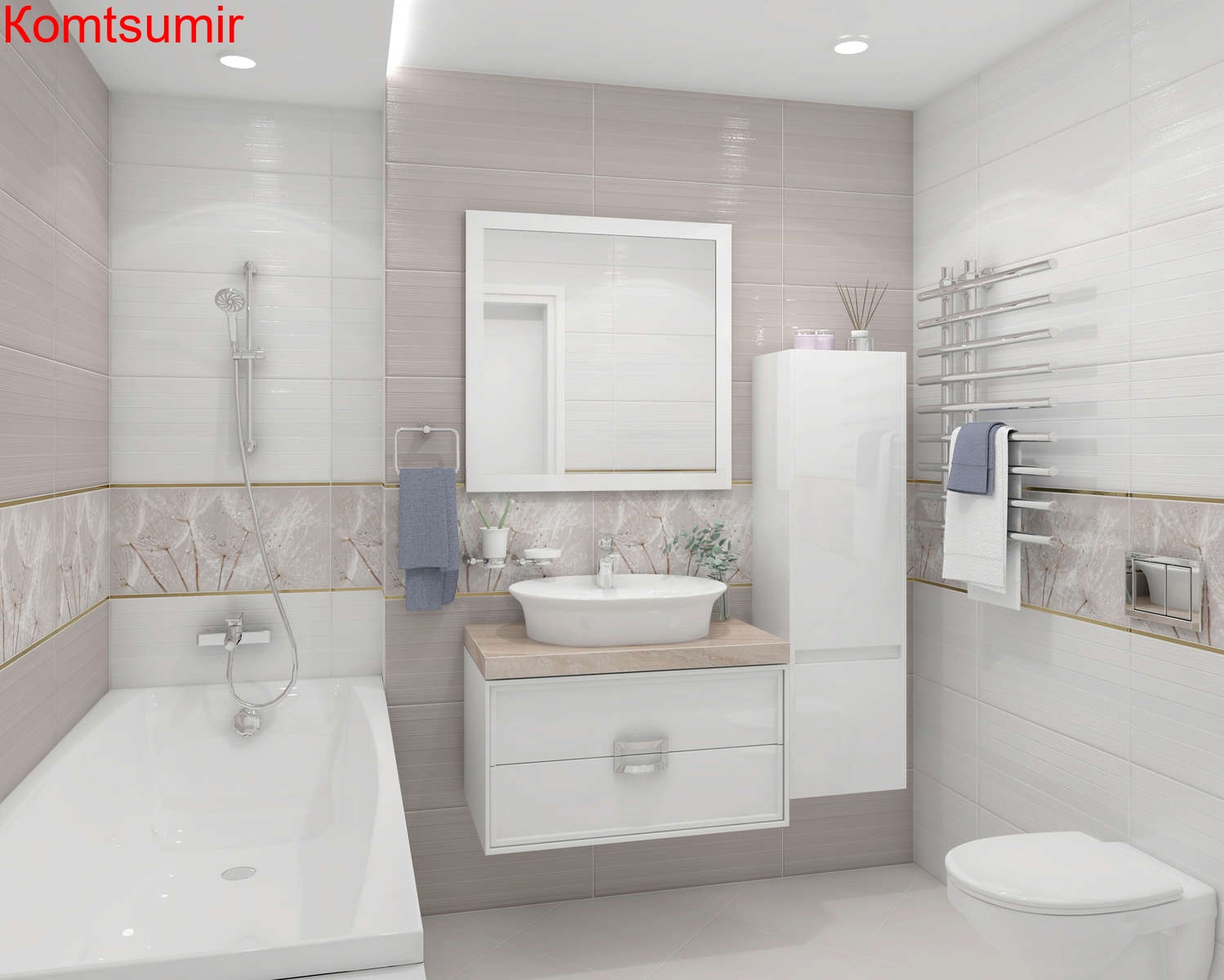 Коллекция Cersanit Avangarde 598x198 мм Коллекция Cersanit Avangarde 598x198 мм