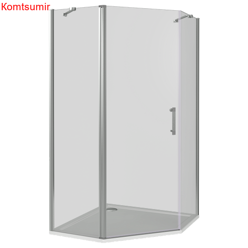 Душевой уголок поддон отдельно 100х100 угловой (пятиугольный) Good Door Mokka PNT-100-C-WE МК00015 Душевой уголок поддон отдельно 100х100 угловой (пятиугольный) Good Door Mokka PNT-100-C-WE МК00015