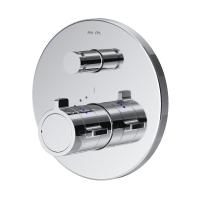 AM.PM F85A45600 X-Joy Смеситель встроенный с ТМС на 2 потребителя, хром