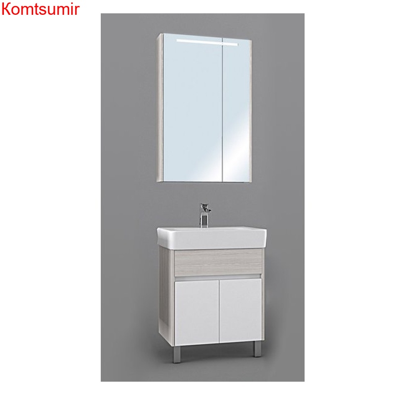 Тумба под раковину AQUATON ВЕРДИ 60 Напольная, белый ясень (1A207701VDAV0)