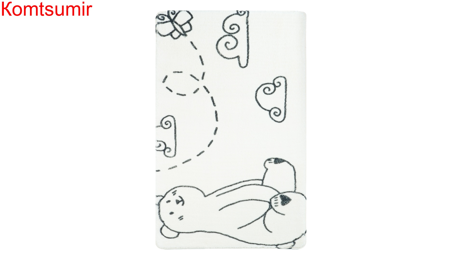 Коврик для ванной Fixsen Teddy Air  1-ый, FX-6001T, белый, 50х80см