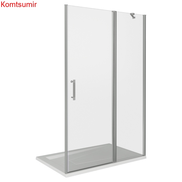 Душевая дверка в нишу 140х185 Good Door Mokka WTW-140-C-WE МК00008 распашная