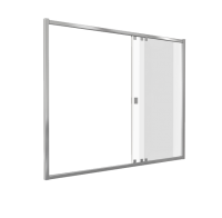 Шторка SCREEN WTW-170-C-CH стекло прозрачное, 4 мм GOOD DOOR ПД00095 Шторка SCREEN WTW-170-C-CH стекло прозрачное, 4 мм GOOD DOOR ПД00095