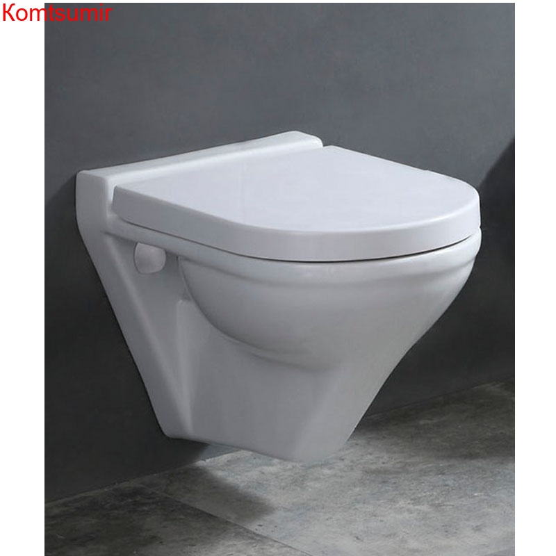 Унитаз подвесной Azario Trend 550х355х400 безободковый с сиденьем микролифт (AZ-2047)