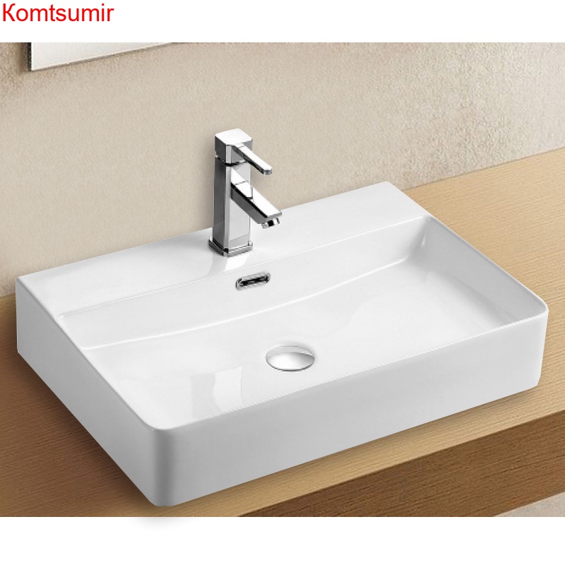 Раковина Azario накладная 600x420x130 белый (AZ-2173 SP)