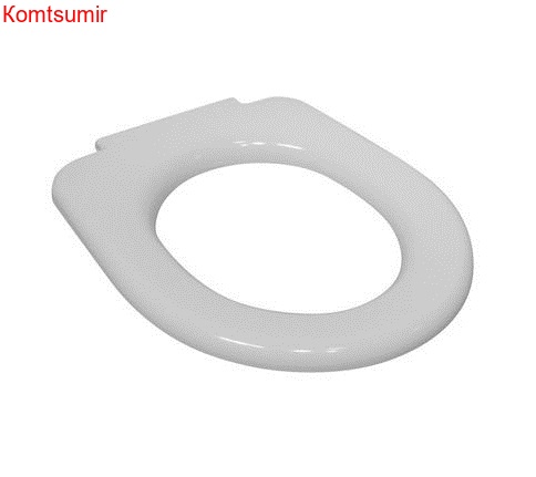 Сиденье без крышки к унитазу DEEP BY JIKA (OLYMP) стальные петли (8.9328.2.300.063.1)