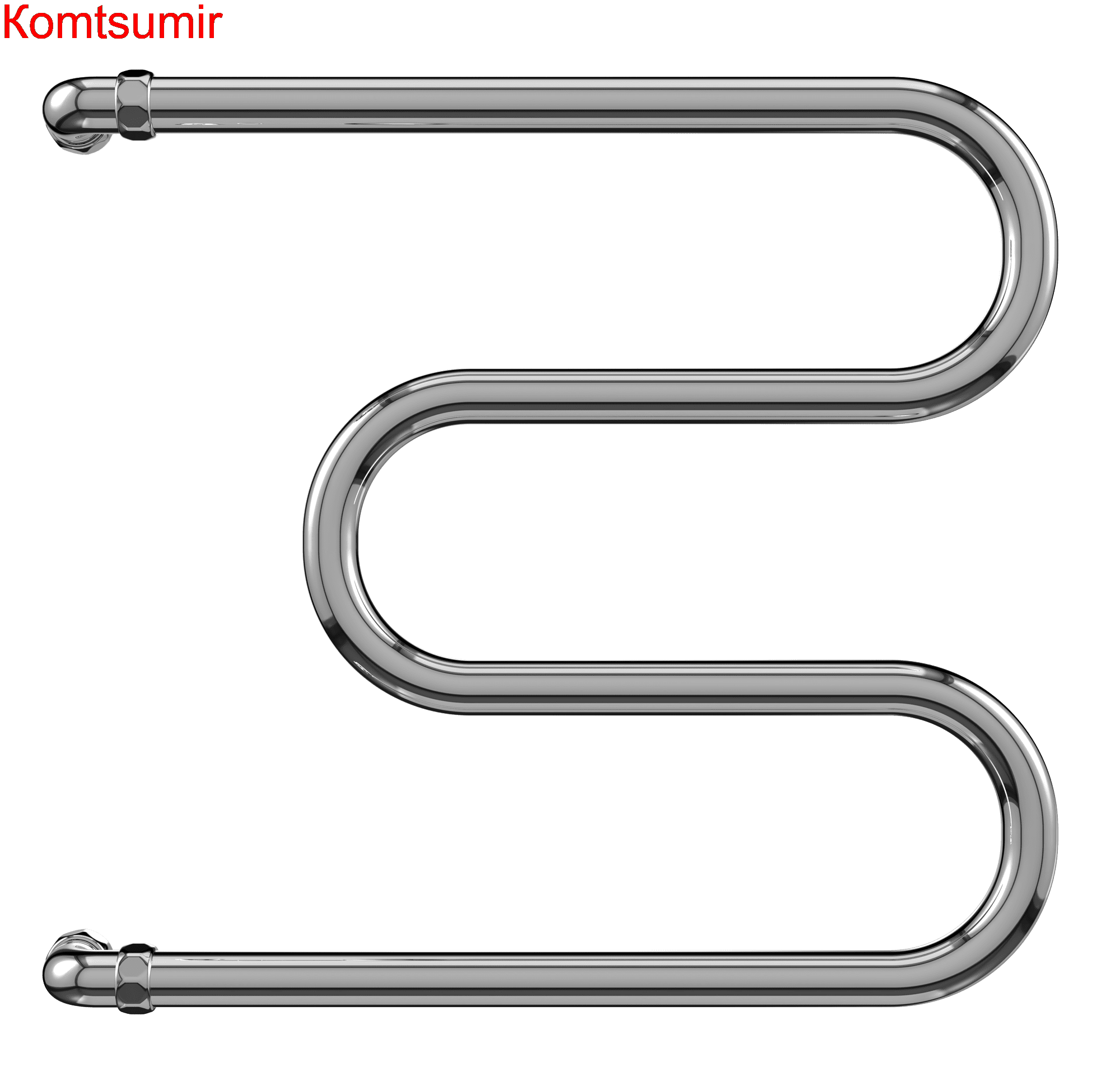 Эконом М-обр AISI 25 600х500 Полотенцесушитель  TERMINUS
