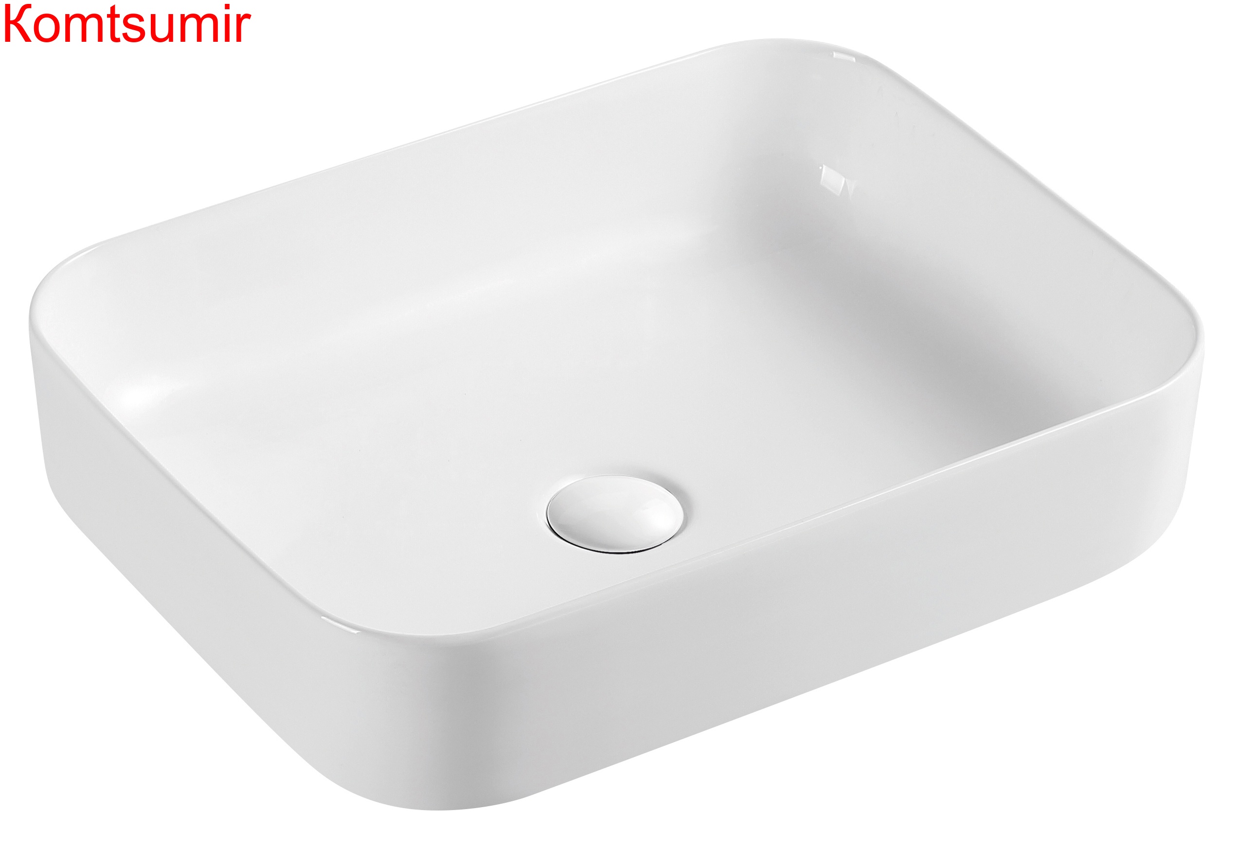 Раковина Azario 500x390x140 накладная, белая (AZ-2195)