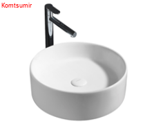 Раковина Trend 45*45*12.5 см. круглая, белая (AZ-4115)