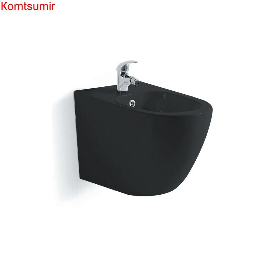 Биде подвесное AQUATEK ЕВРОПА AQ1016-MB, 510*355*310 мм, цвет черный матовый