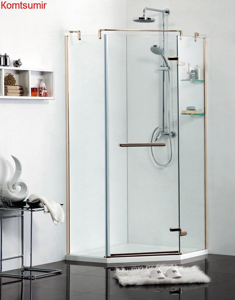 Душевое ограждение Azario MONTREAL 1000*1000*2000 L/R без поддона, 8 мм