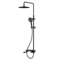 AM.PM F0780722 Like, душ.система: см-ль-полка д/ванны/душа, душ.штанга 1030-1460мм, верхний душ 220 мм, ру