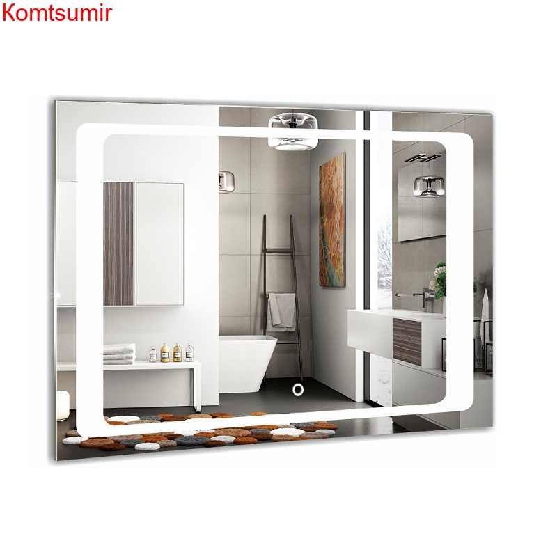 Зеркало AZARIO Фортуна 800*600, LED-подсветка, сенсорный выключатель