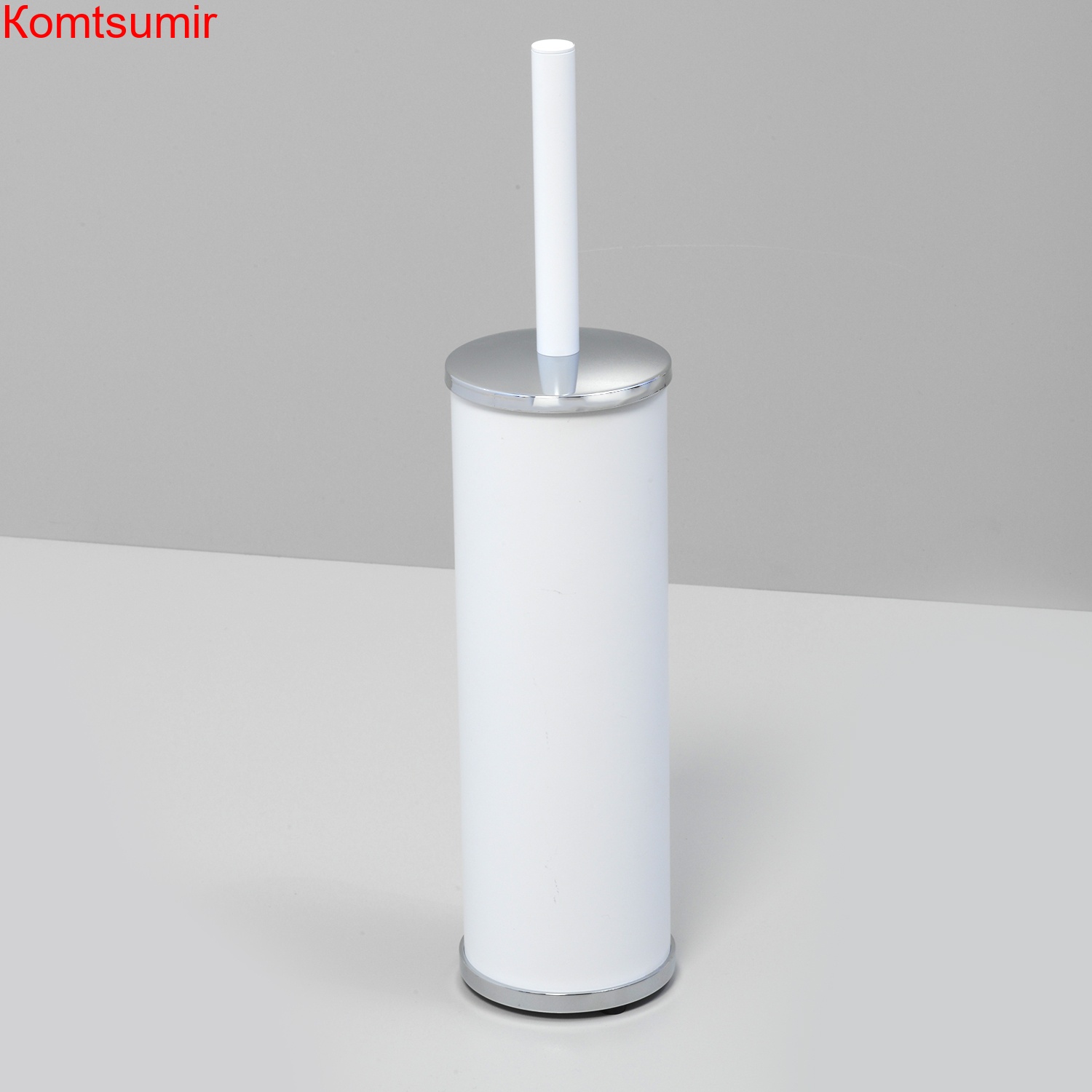 WasserKRAFT K-1027WHITE Щетка для унитаза напольная