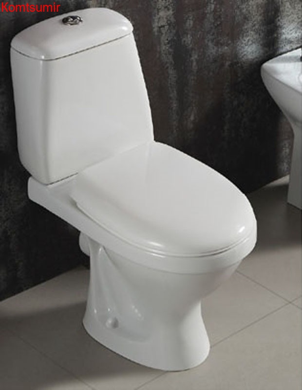 Унитаз компакт напольный Azario Trend 655х350х770 с бачком и сиденьем микролифт (AZ2018-P)