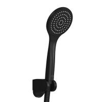 Dorff D0208000BL Comfort душевой набор: лейка 1f, шланг, держатель, черный