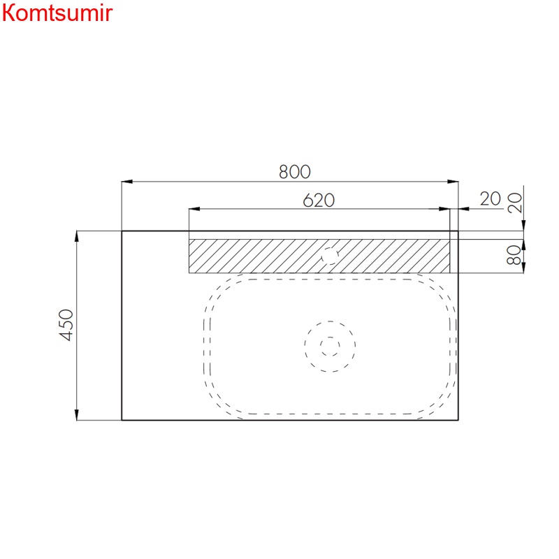Столешница-панель AQUATON Мишель 80.0х1.6х45.0 дуб эндгрейн (1A253003MIX40) Столешница-панель AQUATON Мишель 80.0х1.6х45.0 дуб эндгрейн (1A253003MIX40)