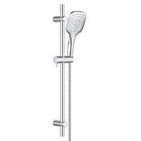 Damixa 931001000 Eclipse, душ. комплект: ручн.душ 3 ф-ии 120 мм, штанга 700 мм, хром