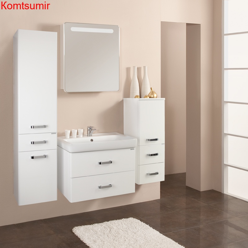 Пенал подвесной AQUATON Америна белый (1A137803AM010)