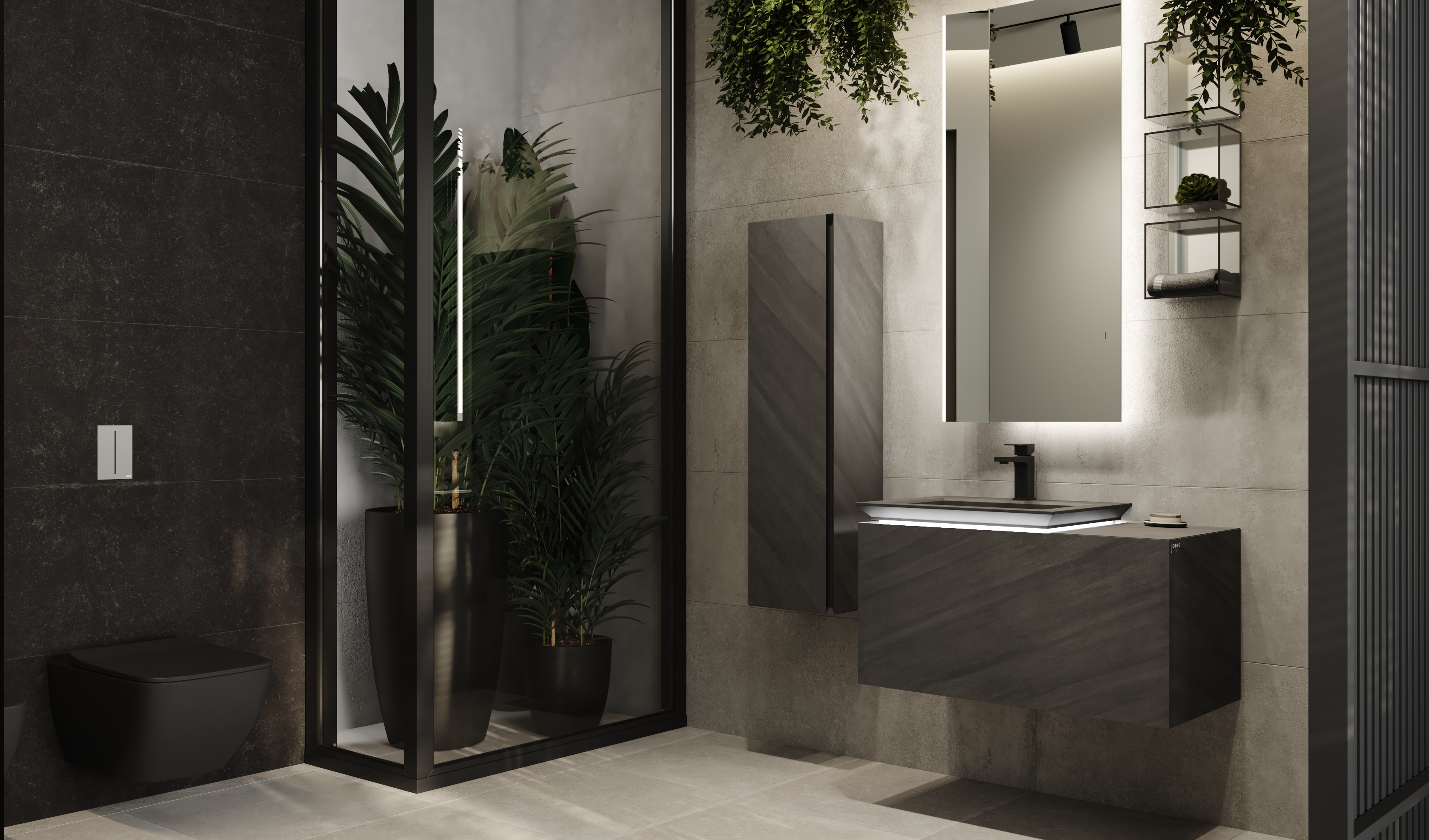 Зеркало со створкой Incline 53