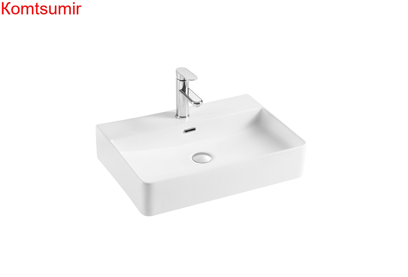 Раковина накладная для установки на столешницу AQUATEK AQ3241-00, 600*420*130 мм