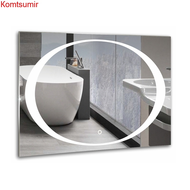 Зеркало AZARIO Спейс 915*685, LED-подсветка, сенсорный выключатель Зеркало AZARIO Спейс 915*685, LED-подсветка, сенсорный выключатель