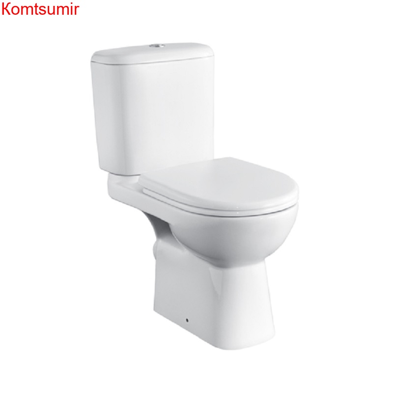 Унитаз-компакт Roca ACCESS, косой выпуск, c сиденьем микролифт (7.34P2.3.900.Y)