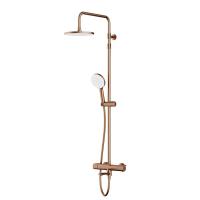 AM.PM F0785A544 X-Joy, душ.система:  см-ль д/ванны/душа с ТМС, душ.штанга,верх.душ 220мм, руч.душ,роз.золо