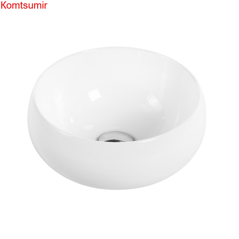 Раковина накладная керамическая круглая BB1114