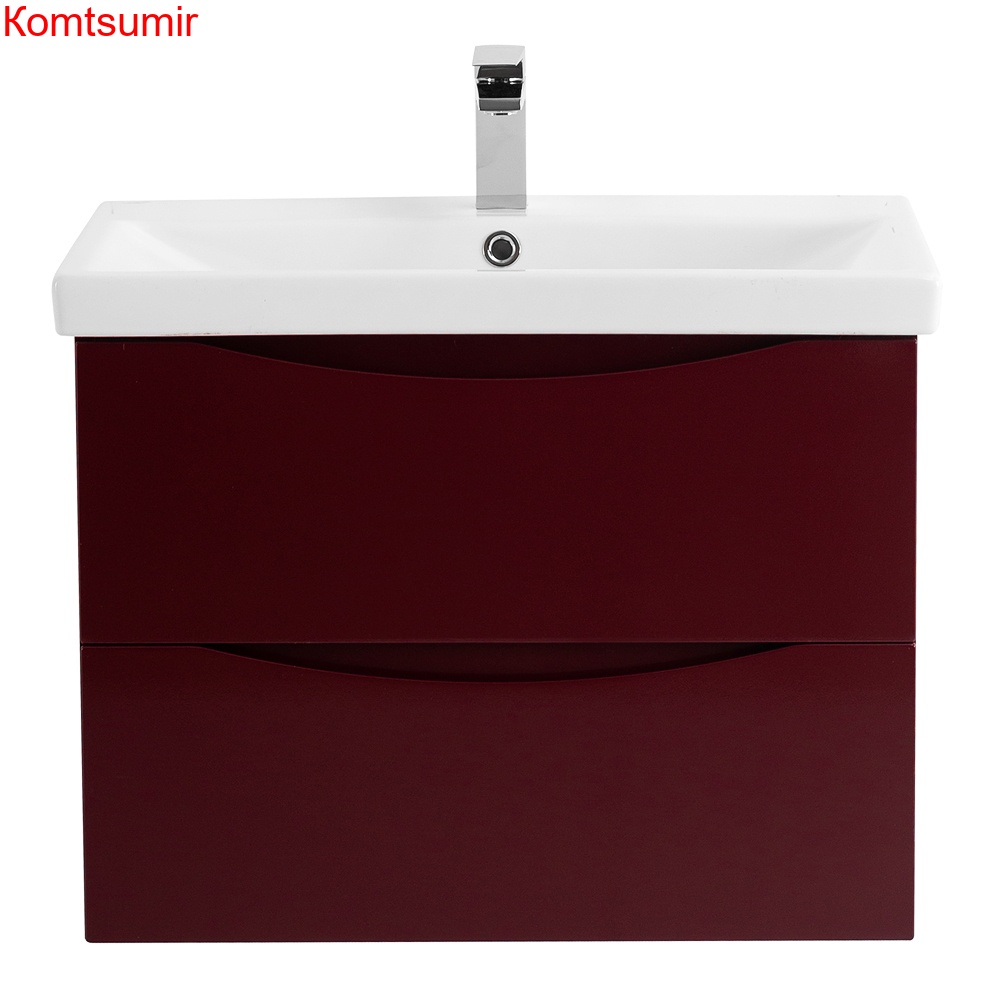 База под раковину подвесная BelBagno MARINO-CER-600-2C-SO-BRDL-P Bordo Lucido
