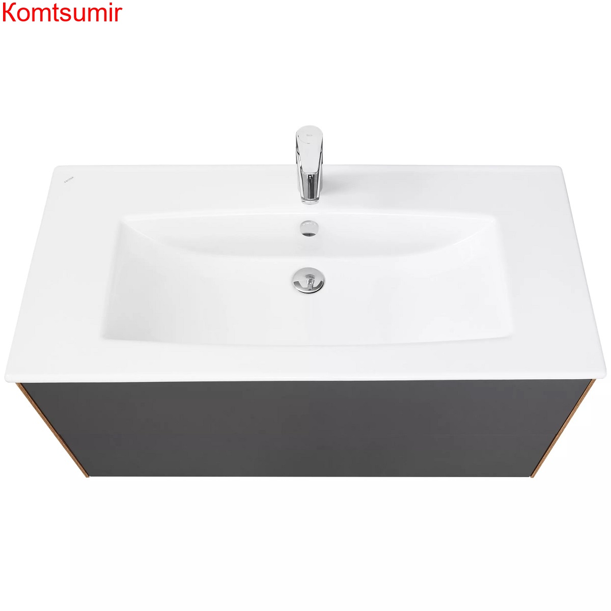 Тумба под раковину AQUATON Сохо 100 подвесная, Дуб Веллингтон/Графит софт (1A258201AJA00) Тумба под раковину AQUATON Сохо 100 подвесная, Дуб Веллингтон/Графит софт (1A258201AJA00)