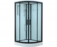 Timo Standart T-6609 Black душевая кабина (90*90*220), шт Timo Standart T-6609 Black душевая кабина (90*90*220), шт