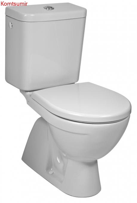 Крышка-сиденье для унитаза Jika LYRA стальные петли, белое (8.9251.5.300.063.9)