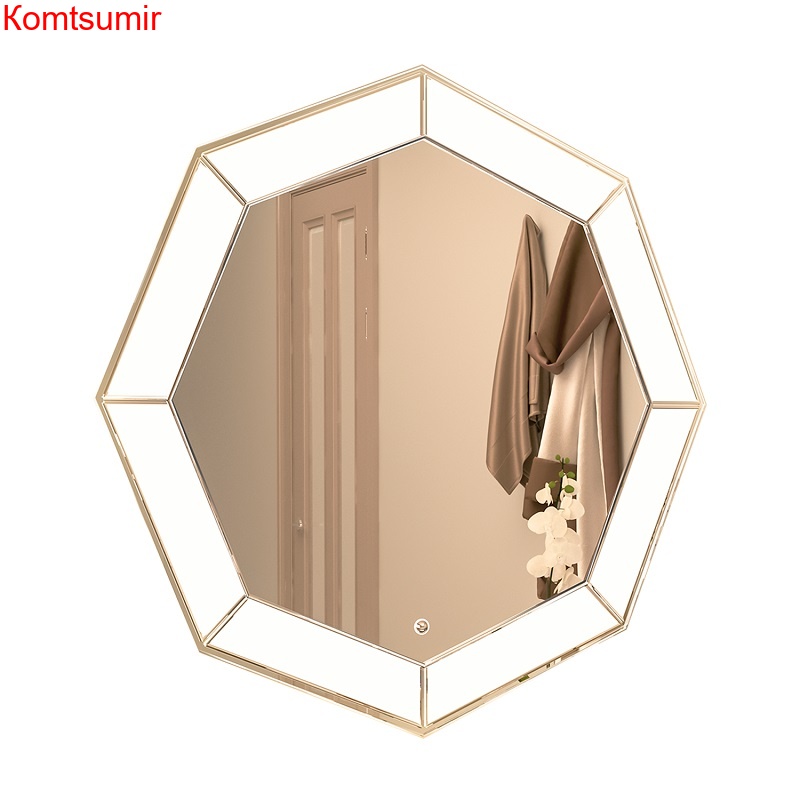 Зеркало AZARIO Renato 800*800, влагостойкое с подсветкой и гравировкой