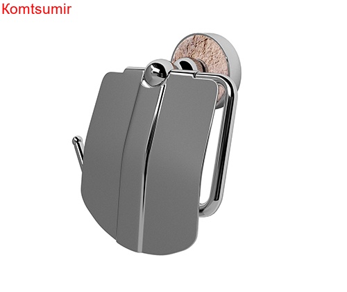 WasserKRAFT Nau K-7725 Держатель туалетной бумаги с крышкой