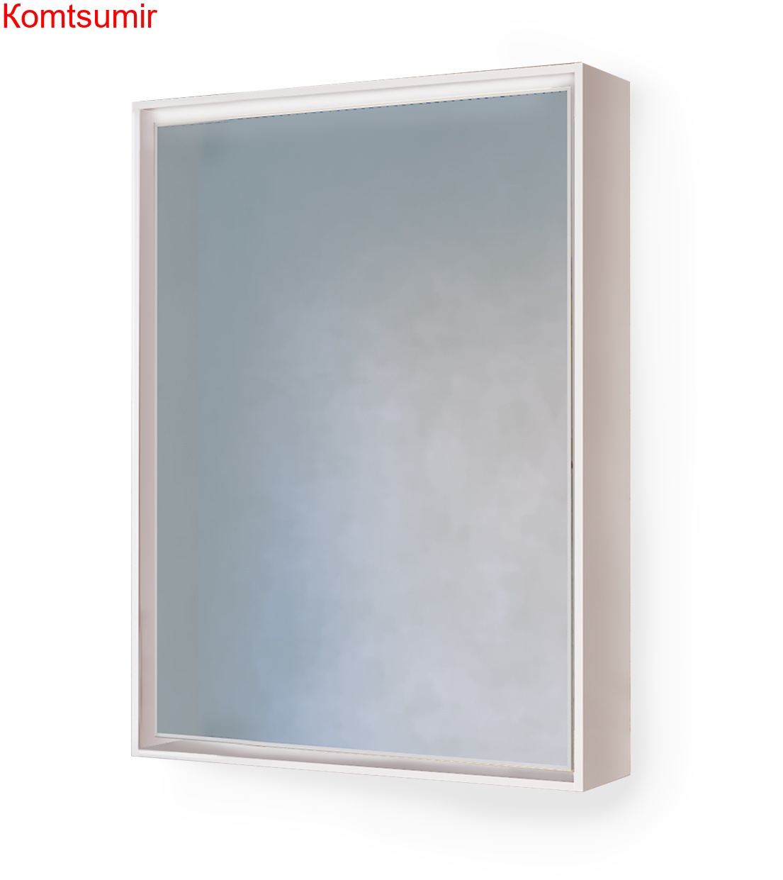 ЗЕРКАЛО-ШКАФ FRAME 60  БЕЛОЕ С ПОДСВЕТКОЙ