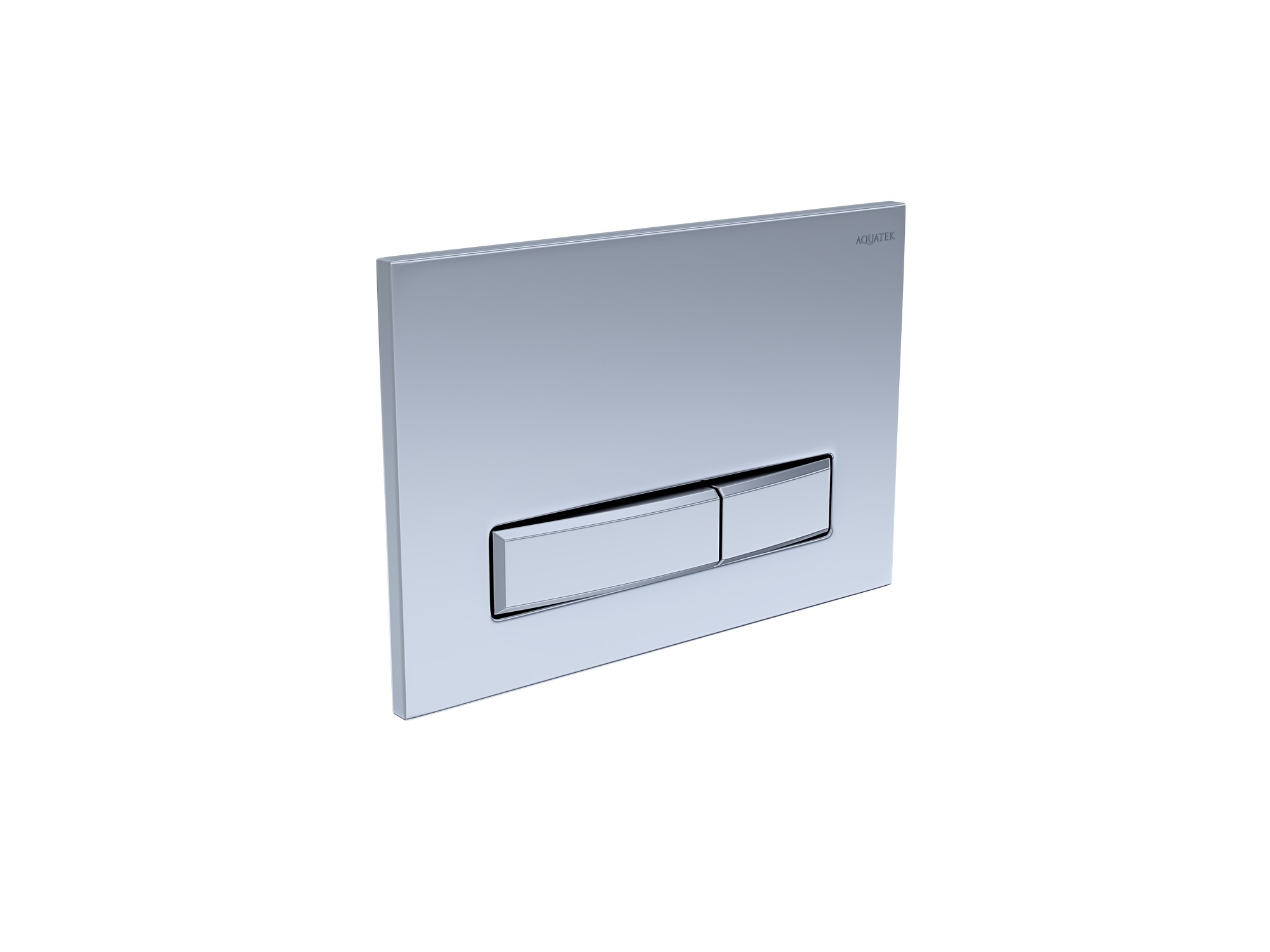 Панель смыва Aquatek Slim Никель (клавиши прямоугольные) KDI-0000027