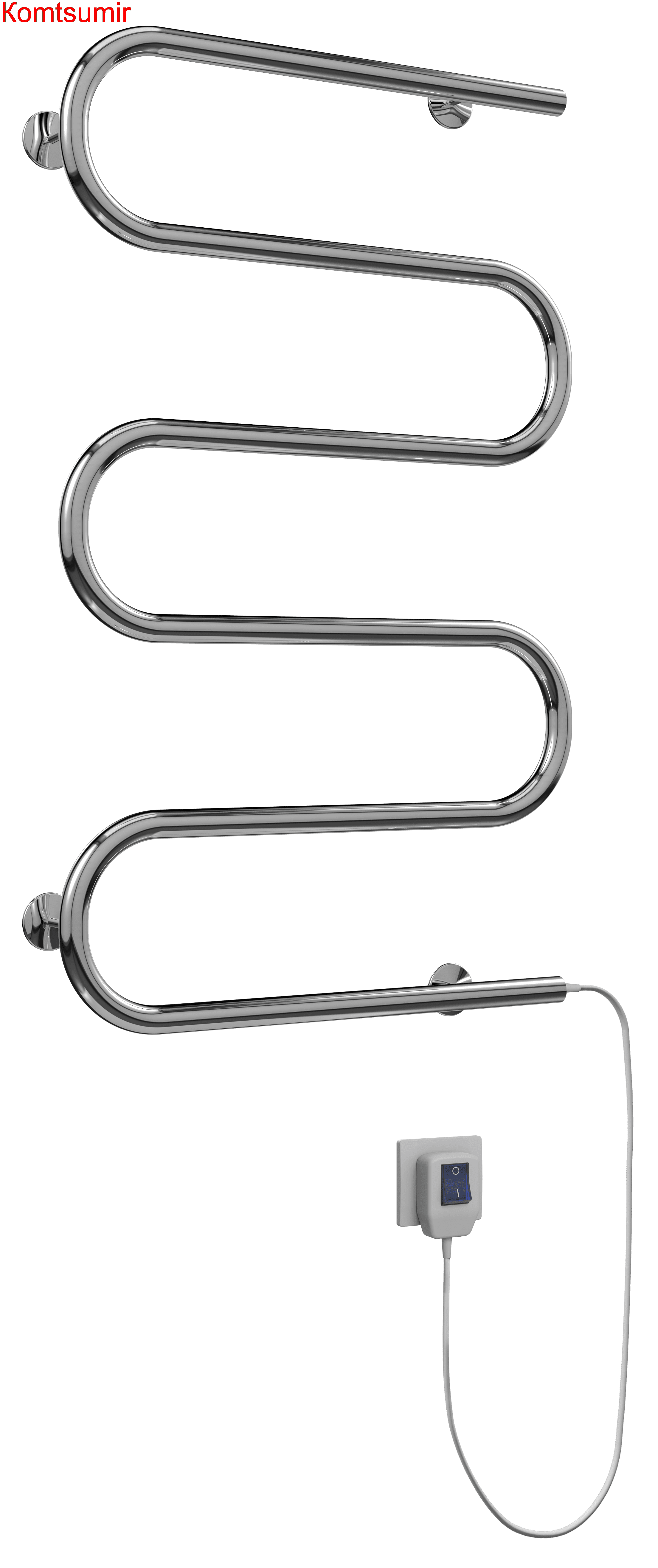 Электро 25 Ш-обр 600х800 Полотенцесушитель  TERMINUS