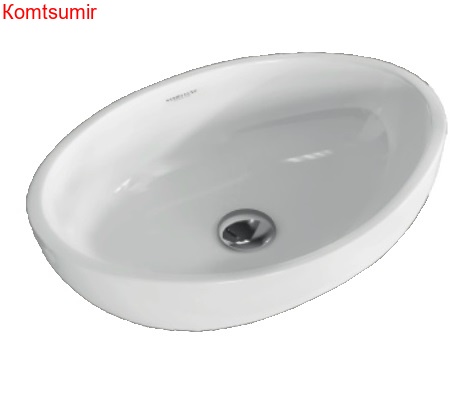 Раковина Sanita Luxe Ringo Cut, накладная, белая (RNGSLWB01C)