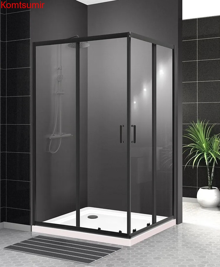 Душевой уголок BelBagno UNO-195-AH-2-120/100-C-NERO Душевой уголок BelBagno UNO-195-AH-2-120/100-C-NERO