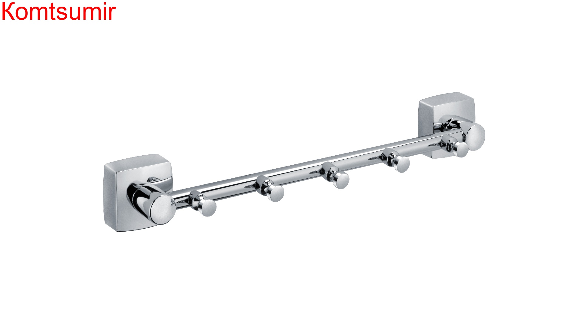 Планка 5 крючков Fixsen Kvadro FX-61305-5