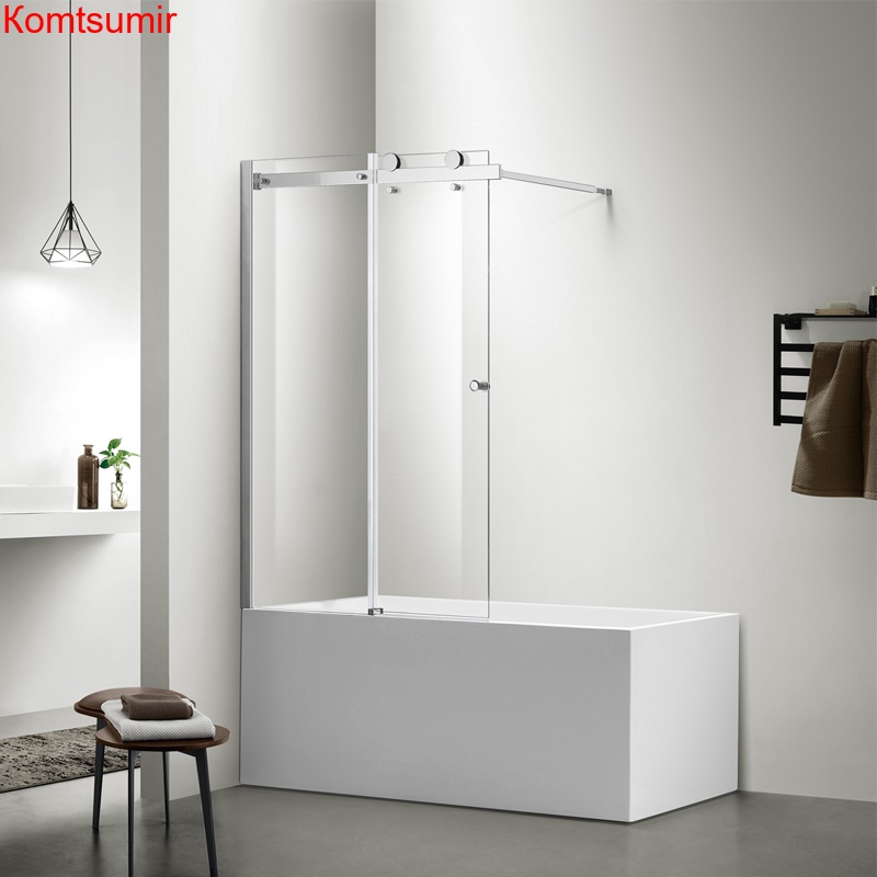 Шторка на ванну Azario CARLEON 1000*1500 стекло, профиль хром Шторка на ванну Azario CARLEON 1000*1500 стекло, профиль хром