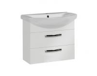 Тумба под раковину AQUATON Ария 65 М белая (1A123301AA010)