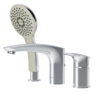 AM.PM F50A01300 Inspire V2.0, смеситель на борт ванны, трёхсекционный, излив  мм, хром, шт